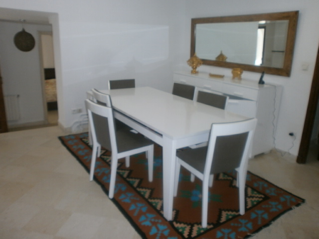La Marsa Sidi Daoud Location Appart. 3 pices Appartement richement meuble