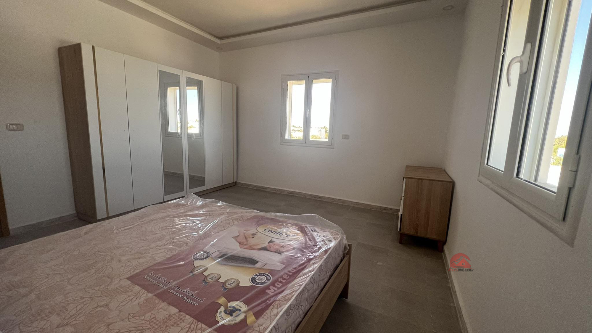 Djerba - Midoun Zone Hoteliere Location Appart. 3 pices Appartement a la zone touristique djerba ref l726